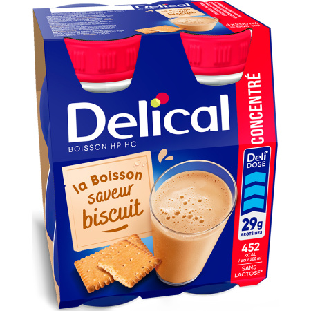 Delical Geconcentreerd Biscuit 4x200ml