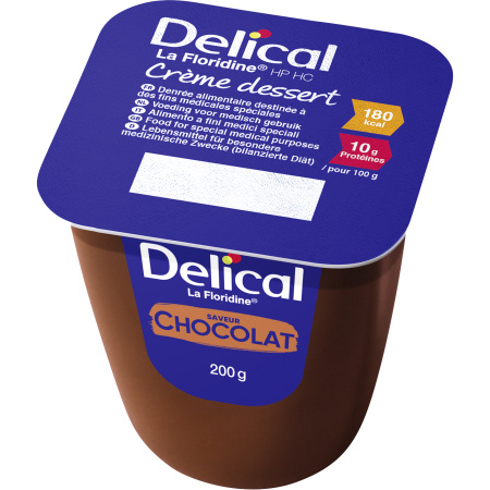 Delical La Floridine HP HC Crème Dessert Chocolade 4x200g
