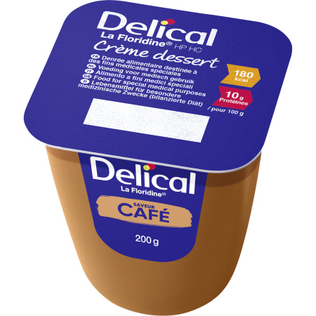 Delical La Floridine HP HC Crème Dessert Koffie 4x200g