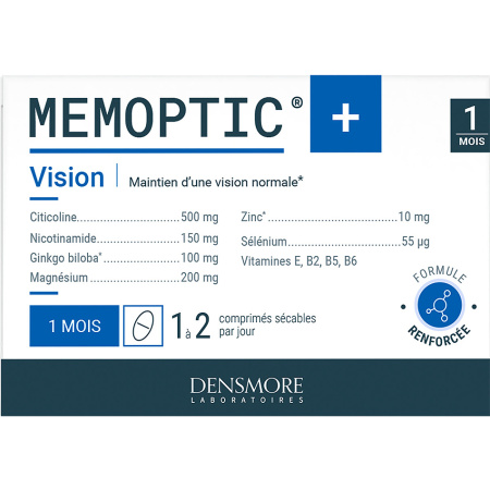 Densmore Memoptic+ Gezichtsvermogen Voedingssupplementen 30 Tabletten