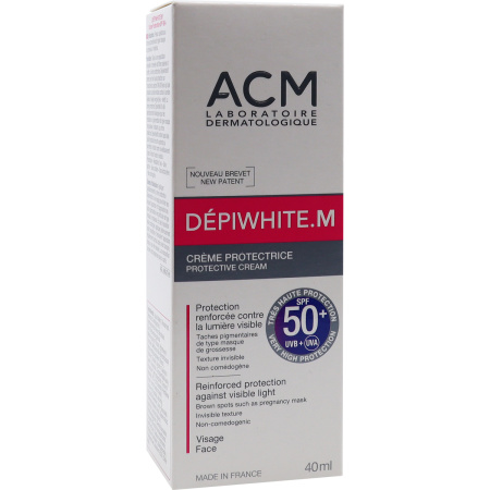 Dépiwhite.M Beschermende Crème SPF50+ Gezicht Tube 40ml