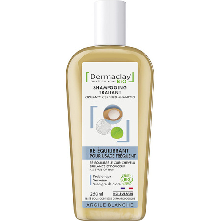 Dermaclay Balancing Shampoo Met Probiotica Bio Fles 250ml