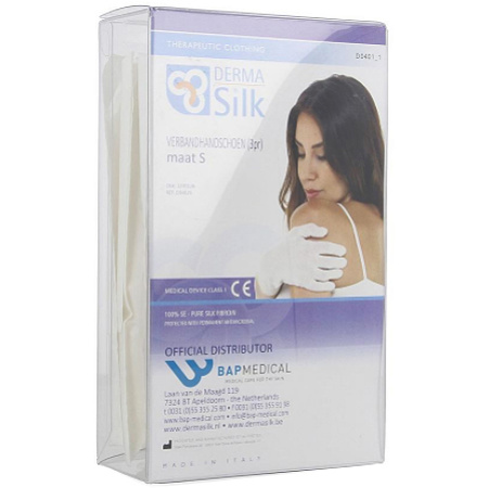 Dermasilk Handschoenen Small 3paar D0402s