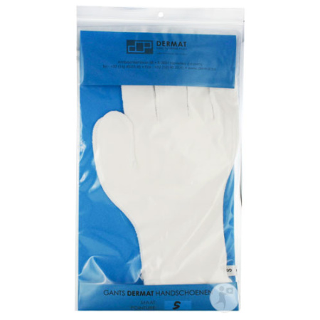 Dermat Handschoenen 100% Katoen Small 2 Stuks