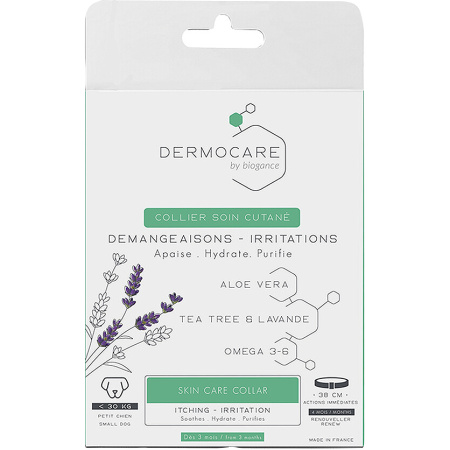 Biogance Dermocare Hondenhalsband Huidverzorging S-M 38cm 1 Stuk