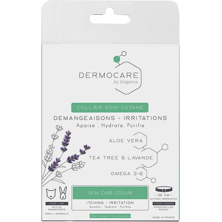 Biogance Dermocare Kattenhalsband Huidverzorging 35cm 1 Stuk