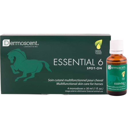 Dermoscent Essential 6 Spot-On Paard Pipet 4x30ml