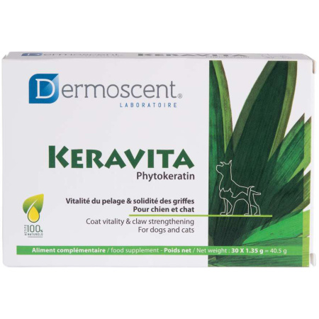 Dermoscent Keravita Hond En Kat 30 Tabletten