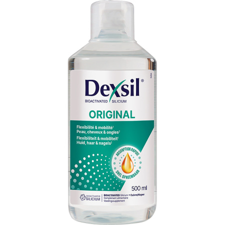 Dexsil Original Organic Silicium Bio-Activated + Brandnetel Oplossing Fles 500ml