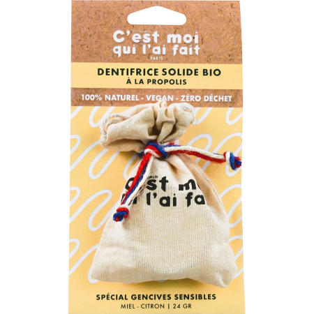DietWorld Tandpasta Vast Propolis Bio Citroen 25g