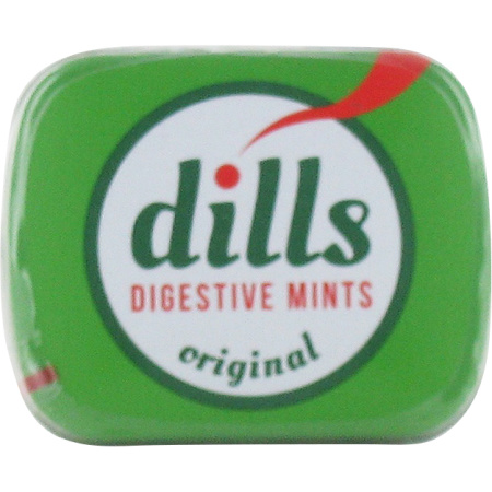 Dills Digestive Mints Zonder Suiker 15g