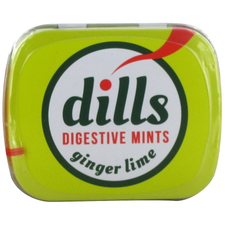 Dills Digestive Mints Gember En Limoen 15g
