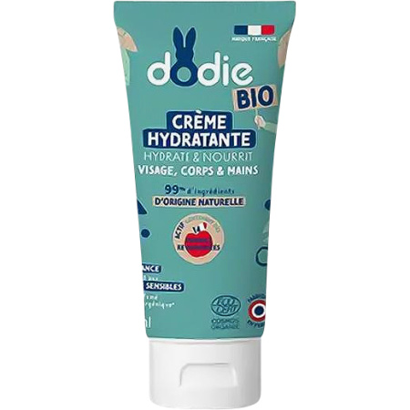 Dodie Bébé 3in1 Hydraterende Crème Gezicht/Lichaam/Handen Bio Tube 75ml