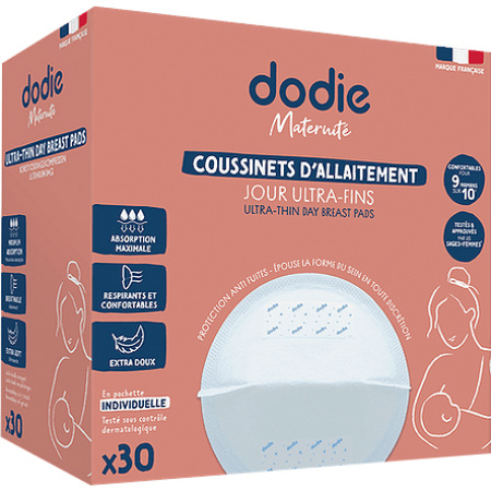 Dodie Borstcompressen Ultra-Dun Dag Individueel Zakje 30 Stucks Nieuw