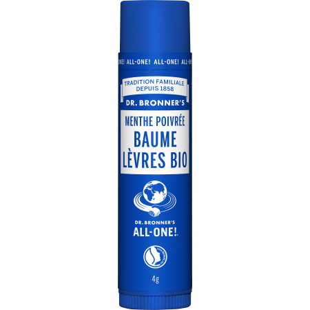 Dr Bronner's Lipbalsem Pepermunt 4g