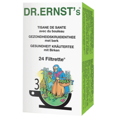 Dr. Ernst's Filtrette N˚3 Gezondheidskruidenthee Met Berk 24 Zakjes