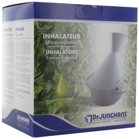 Dr. Junghans Twee Deelige Inhalator Plastiek 1 Stuk (Ju50030)
