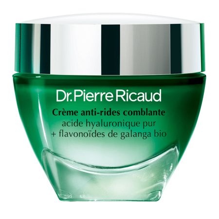 Dr. Pierre Ricaud Anti-Rimpel Opvulcrème Puur Hyaluronzuur + Bio Galanga Flavonoïden 40ml