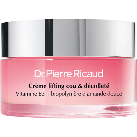 Dr. Pierre Ricaud Hals En Decolleté Liftende Crème Met Vitamine B3 En Zoete Amandel Biopolymeer 50ml