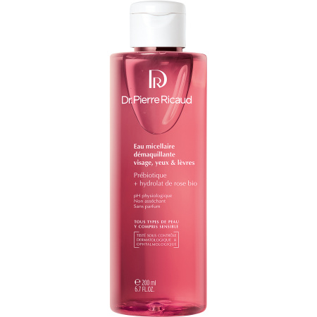 Dr. Pierre Ricaud Prebiotisch Micellair Reinigingswater + Bio Rozenhydrolaat 200ml