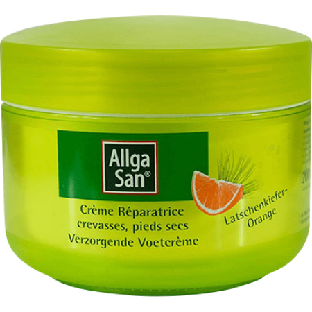 Dr. Theiss Allga San Verzorgende Voetcreme Scheuren En Droge Voeten Pot 200ml