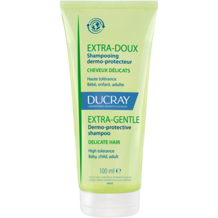 Ducray Extra-Zacht Dermobeschermende Shampoo Voor Frequent Gebruik Hoge Tolerantie 100ml