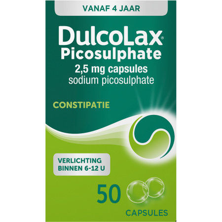 Dulcolax Picosulphate 2,5mg Constipatie 50 Zachte Capsules