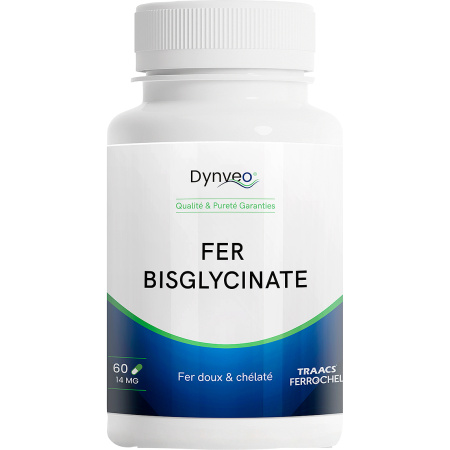 Dynveo IJzerbisglycinaat 14mg 60 Capsules