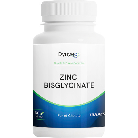 Dynveo Zinkbisglycinaat 10mg 60 Capsules