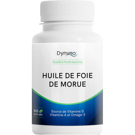 Dynveo Zuivere Levertraanolie 500mg 60 Capsules