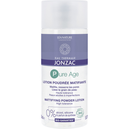 Eau Thermale Jonzac Pure Age Matterende Poeder Lotion Bio Fles 150ml