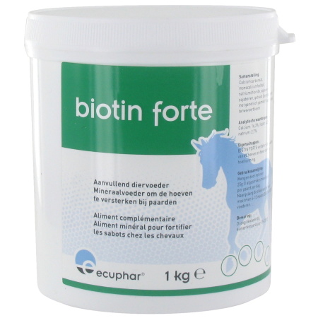 Ecuphar Biotin Forte Oraal Poeder 1kg