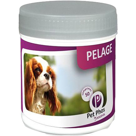 Ecuphar Pet Phos Canine Gezonde Vacht 50 Tabletten