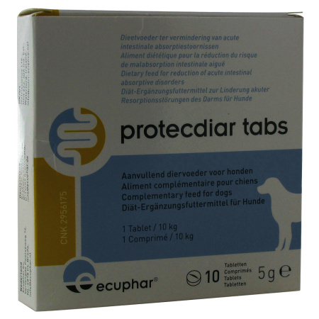 Ecuphar Protecdiar Tabs Hond 10 Tabletten