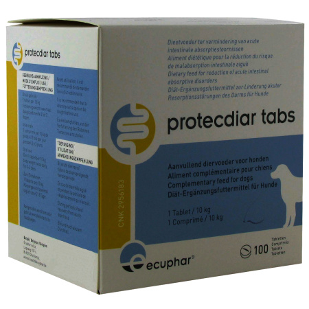 Ecuphar Protecdiar Tabs Hond 100 Tabletten