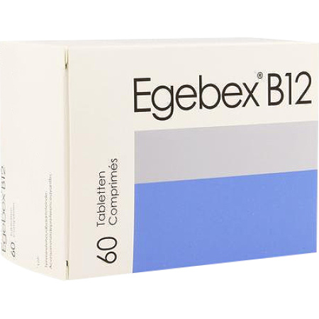 Egebex B12 Voedingssupplement 60 Tabletten