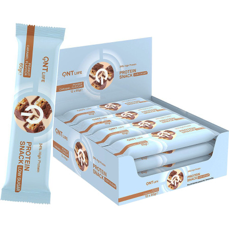 QNT Protein Snack Bar Pinda Karamel 12x60g