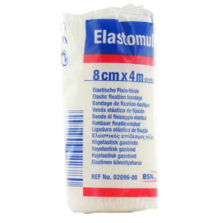 Bsn Medical Elastomull Elastisch Fixatiewindsel 8cm x 4m Stuk 1 (0209600)