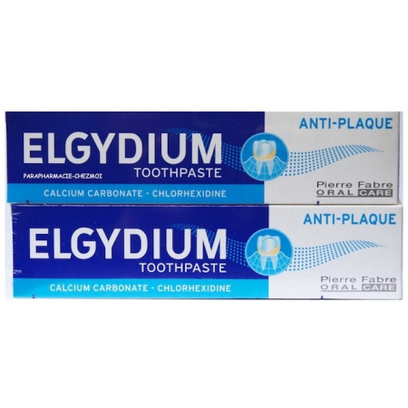 Elgydium Anti-Plaque Tandpasta 2x75ml