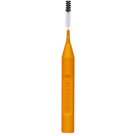 Oral Care Elgydium Clinic Interdentale Borstel Mono Compact Oranje Fijn Iso 3 1,2mm 4 Stuks