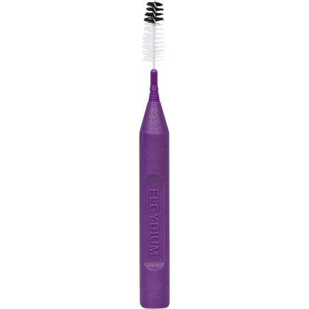 Oral Care Elgydium Clinic Interdentale Borstel Mono Compact Violet Groot Iso 5 1,8mm 4 Stuks