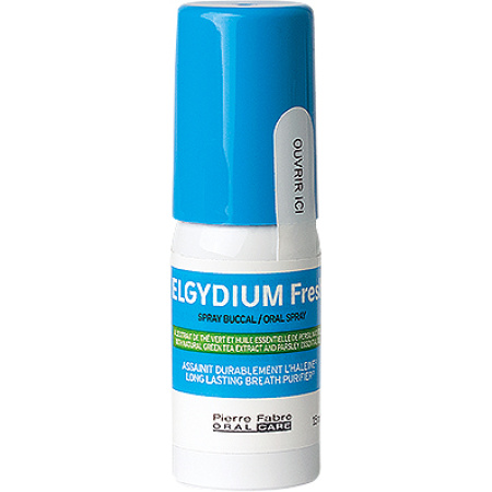 Oral Care Elgydium Fresh Mondspray Reinigt Langdurig Frisse Adem 15ml