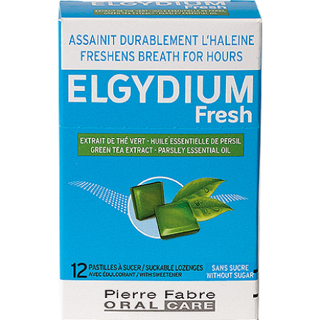 Oral Care Elgydium Fresh Zuigtabletten Reinigt Langdurig Frisse Adem 12 Stuks