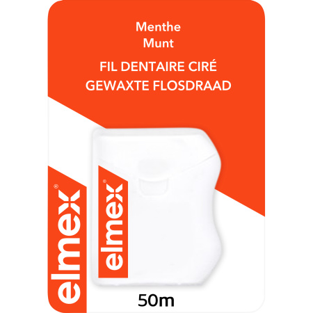 Elmex Gewaxte Flosdraad 50m