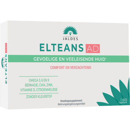 Laboratoire Jaldes Elteans AD Voedingssupplement Gevoelige En Veeleisende Huid 60 Capsules