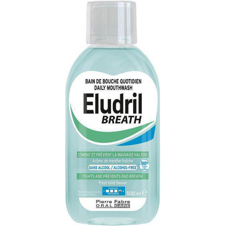 Oral Care Eludril Breath Mondspoeling Dagelijks Slechte Adem 500ml