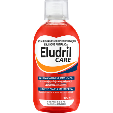 Oral Care Eludril Care Mondspoeling Dagelijks Antiplaque 500ml