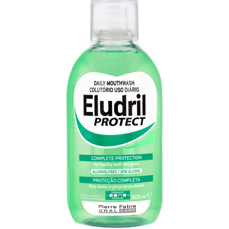 Oral Care Eludril Protect Mondspoeling Dagelijks Volledige Bescherming 500ml