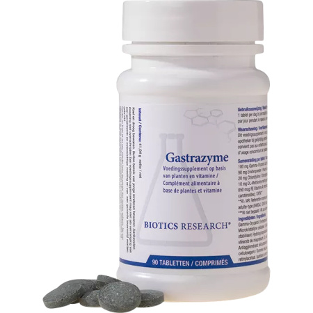 Energetica Natura Biotics Gastrazyme 90 Tabletten