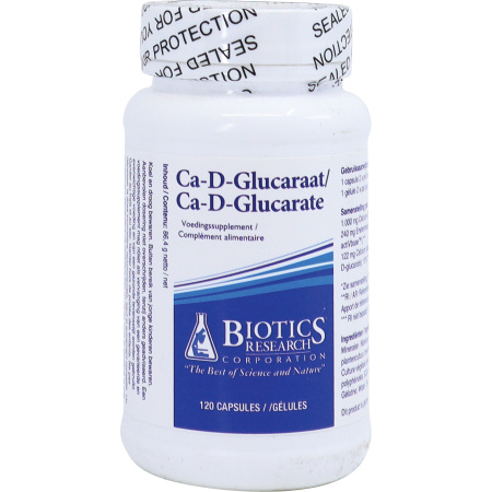 Energetica Natura Ca-d-glucaraat Biotics 120 Capsules